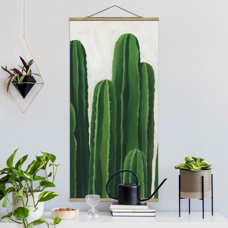 

Imagen de tela - Favorite Plants - Cactus - Alto 2:1 Dimensión LxA: 70cm x 35cm