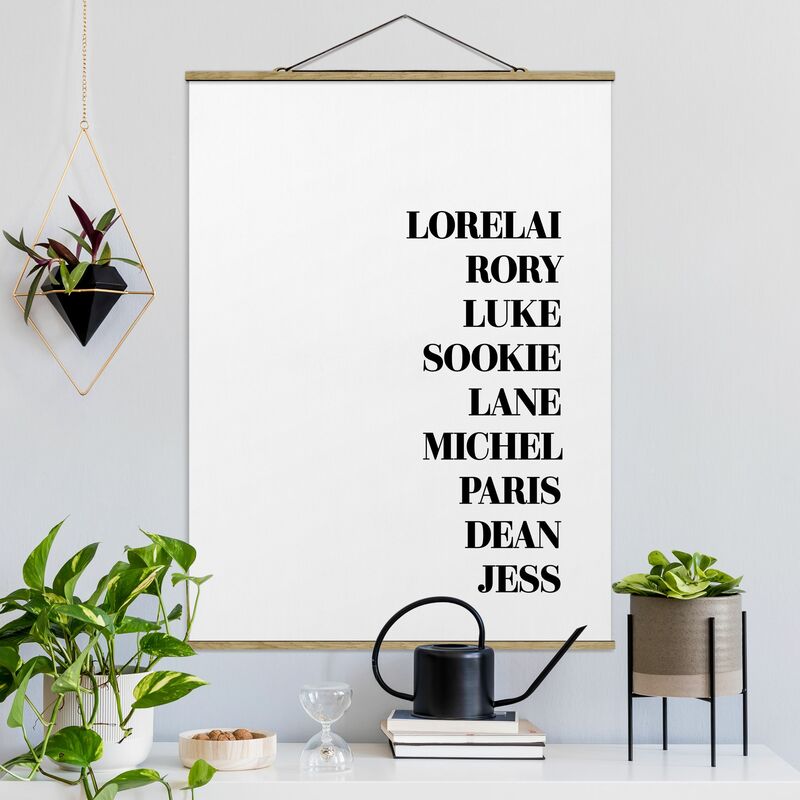 

Imagen de tela - Favorite Series - Gilmore Girls - Alto 4:3 Dimensión LxA: 106.5cm x 80cm