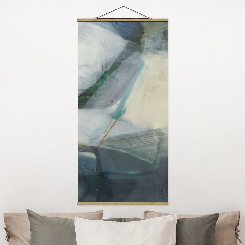 

Imagen de tela - Fangs With Turquoise IV - Alto 2:1 Dimensión LxA: 70cm x 35cm