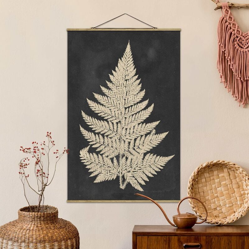 

Imagen de tela - Fern With Linen Structure I - Alto 3:2 Dimensión LxA: 75cm x 50cm
