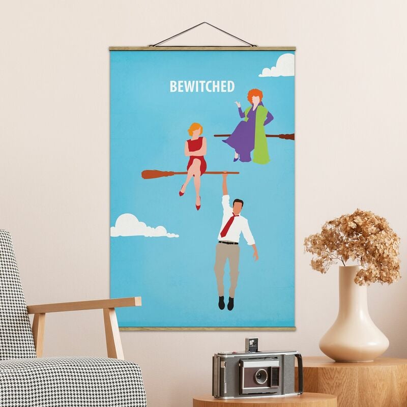 

Imagen de tela - Film Poster Bewitched - Alto 3:2 Dimensión LxA: 52.5cm x 35cm
