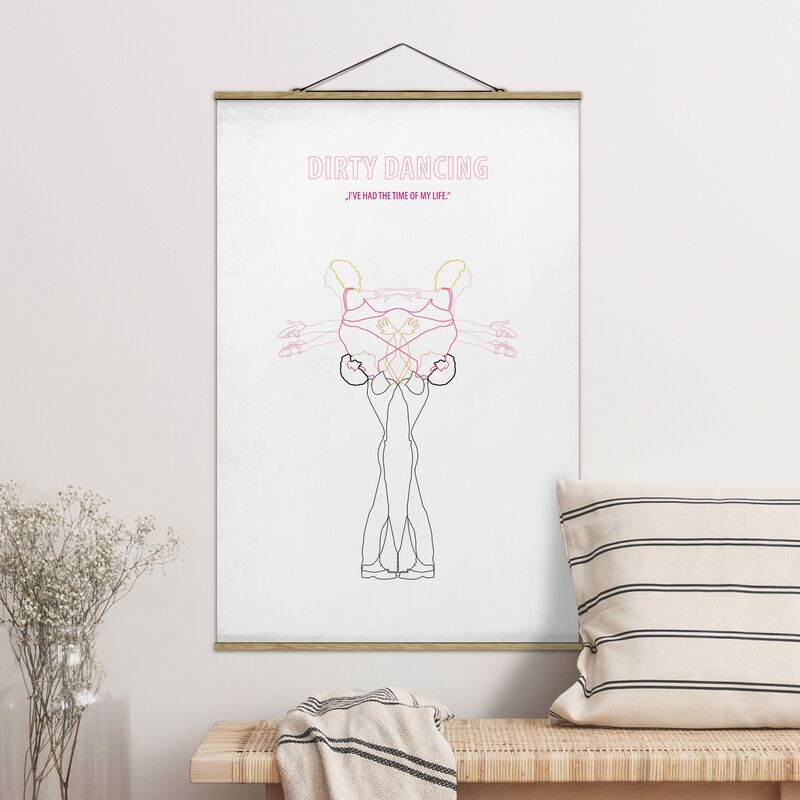

Imagen de tela - Film Poster Dirty Dancing - Alto 3:2 Dimensión LxA: 52.5cm x 35cm
