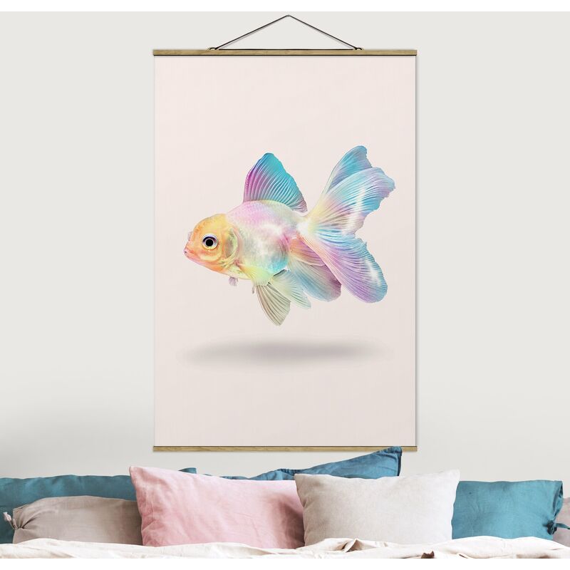 

Imagen de tela - Fish In Pastel - Alto 3:2 Dimensión LxA: 150cm x 100cm