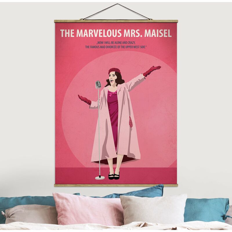 

Imagen de tela - Film Poster The Marvelous Mrs Maisel - Alto 4:3 Dimensión LxA: 106.5cm x 80cm