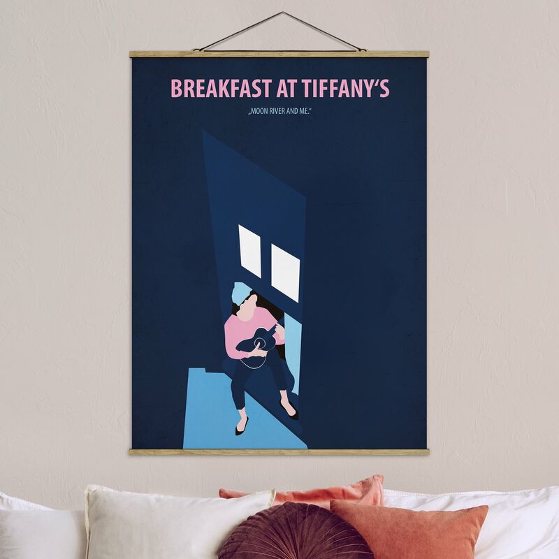 

Imagen de tela - Film Poster Breakfast At Tiffany's - Alto 4:3 Dimensión LxA: 46.5cm x 35cm