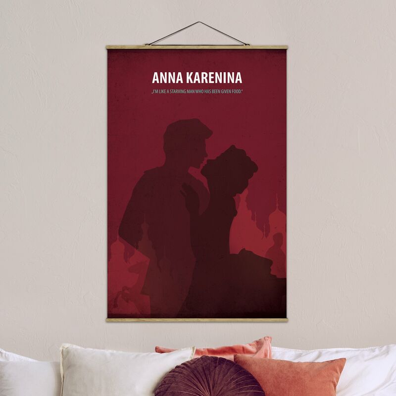 

Imagen de tela - Film Poster Anna Karenina - Alto 3:2 Dimensión LxA: 52.5cm x 35cm