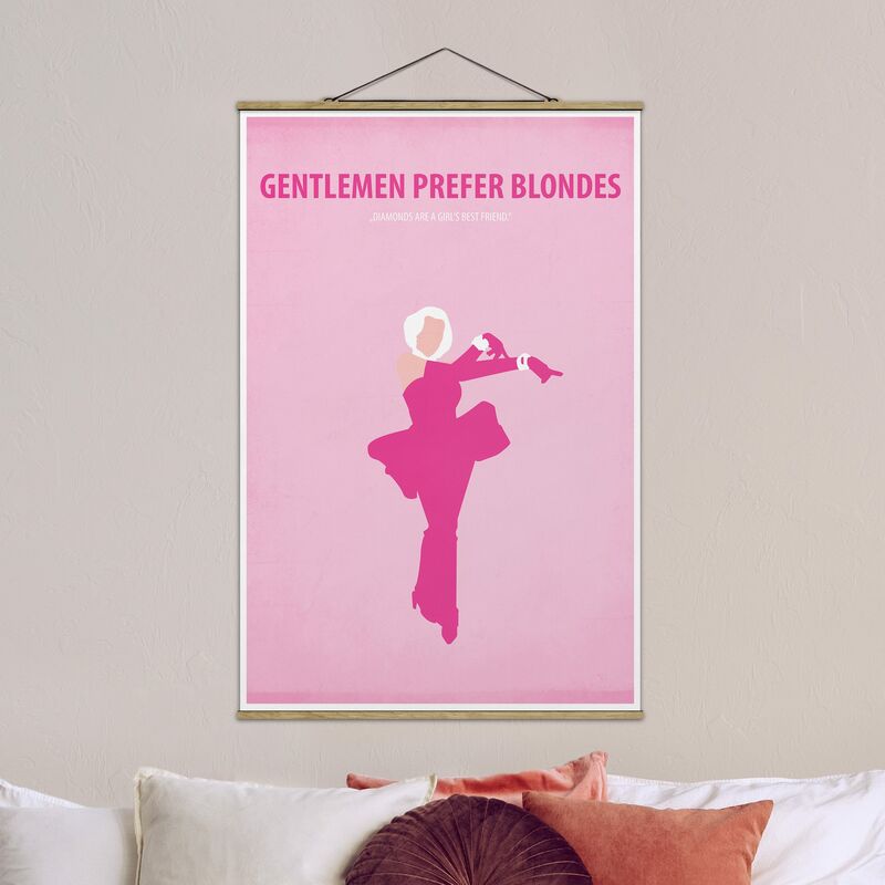 

Imagen de tela - Film Poster Gentlemen Prefer Blondes II - Alto 3:2 Dimensión LxA: 120cm x 80cm