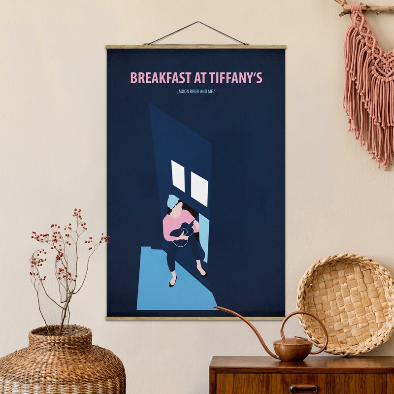 

Imagen de tela - Film Posters Breakfast At Tiffany's - Alto 3:2 Dimensión LxA: 75cm x 50cm