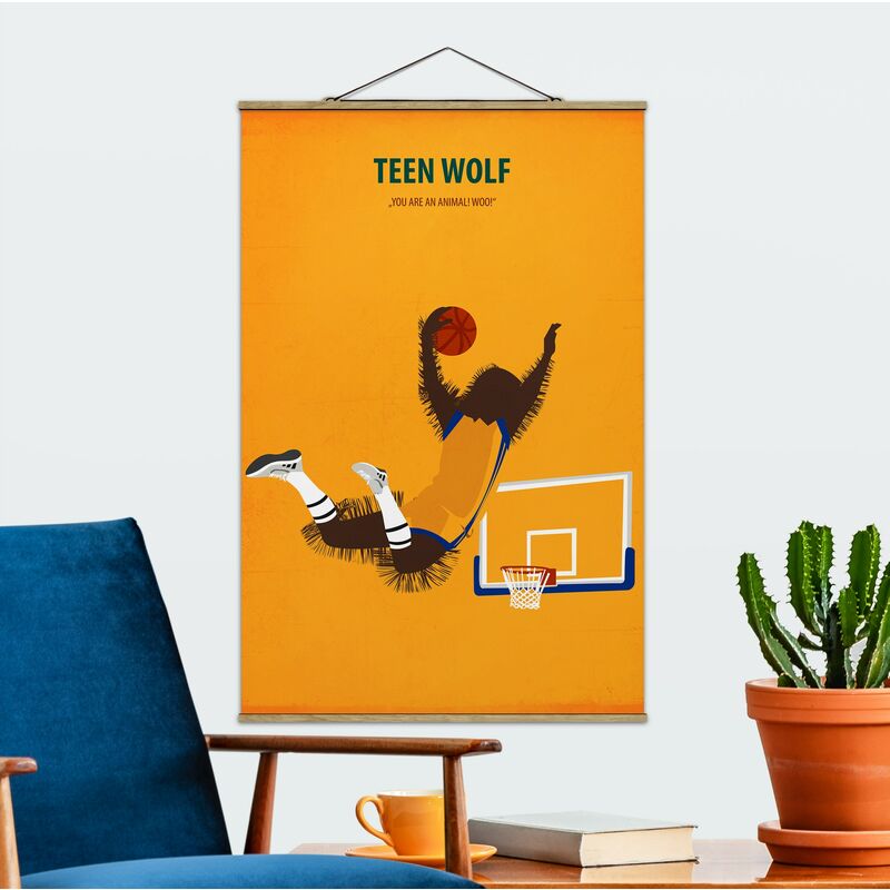 

Imagen de tela - Film Poster Teen Wolf - Alto 3:2 Dimensión LxA: 120cm x 80cm