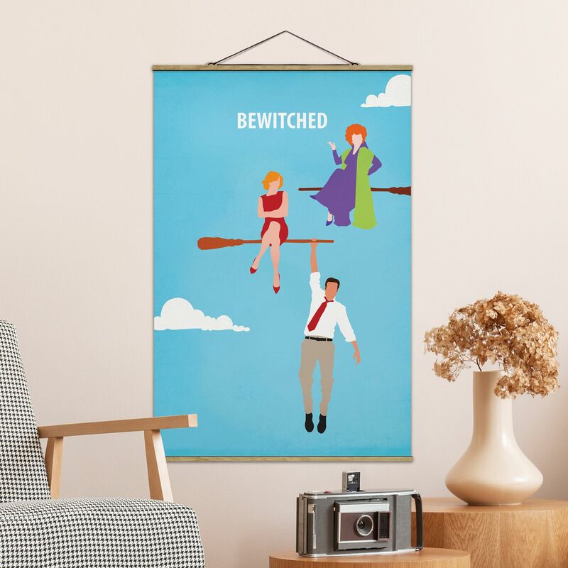 

Imagen de tela - Film Poster Bewitched - Alto 3:2 Dimensión LxA: 120cm x 80cm