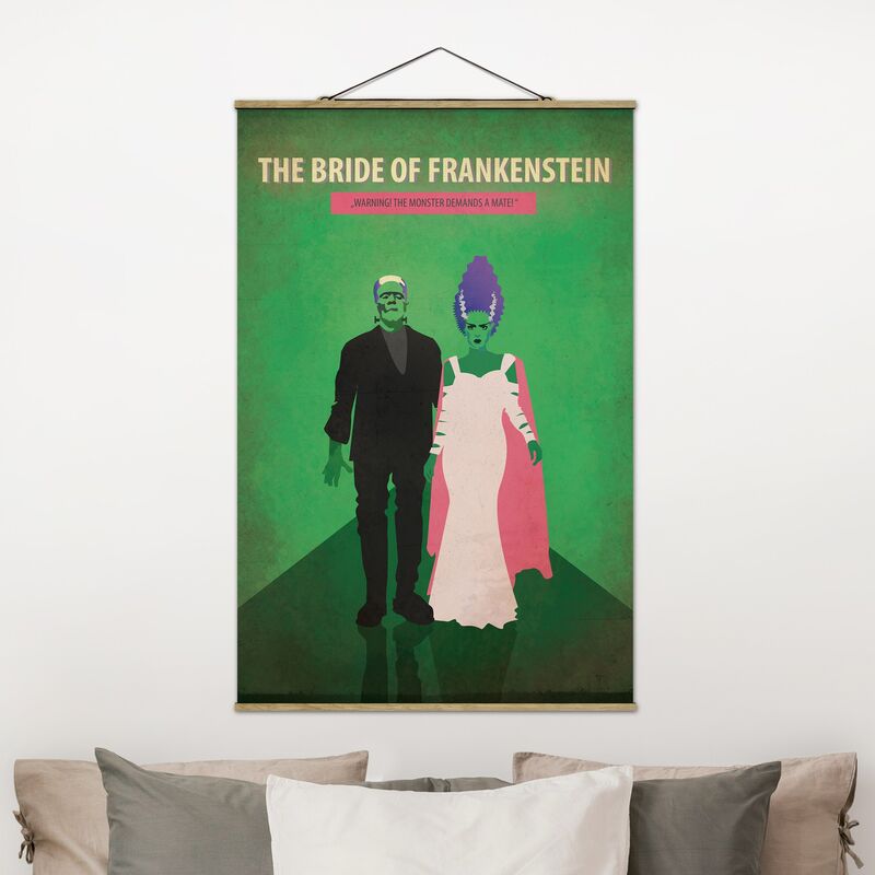 

Imagen de tela - Film Poster The Bride Of Frankenstein - Alto 3:2 Dimensión LxA: 75cm x 50cm
