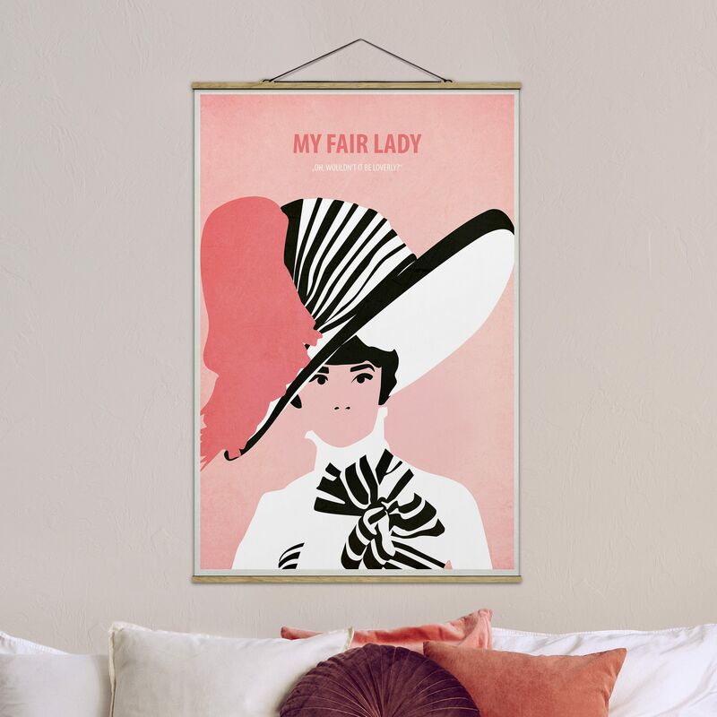 

Imagen de tela - Film Poster My Fair Lady - Alto 3:2 Dimensión LxA: 120cm x 80cm