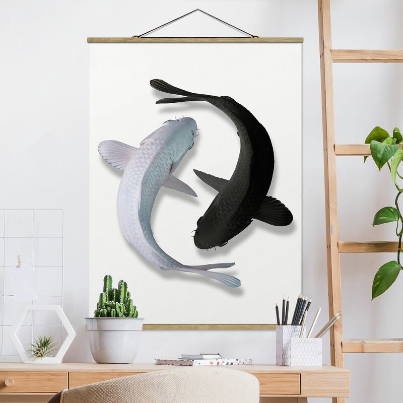 

Imagen de tela - Fish Ying Yang - Alto 4:3 Dimensión LxA: 66.4cm x 50cm