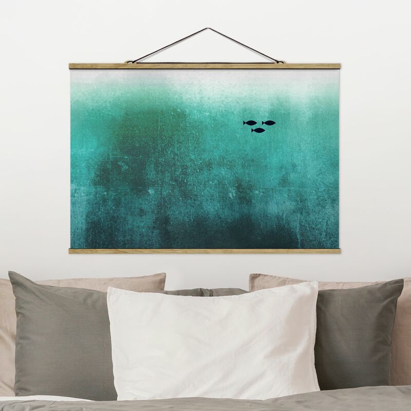 

Imagen de tela - Fish In The Deep Sea - Apaisado 2:3 Dimensión LxA: 23.5cm x 35cm