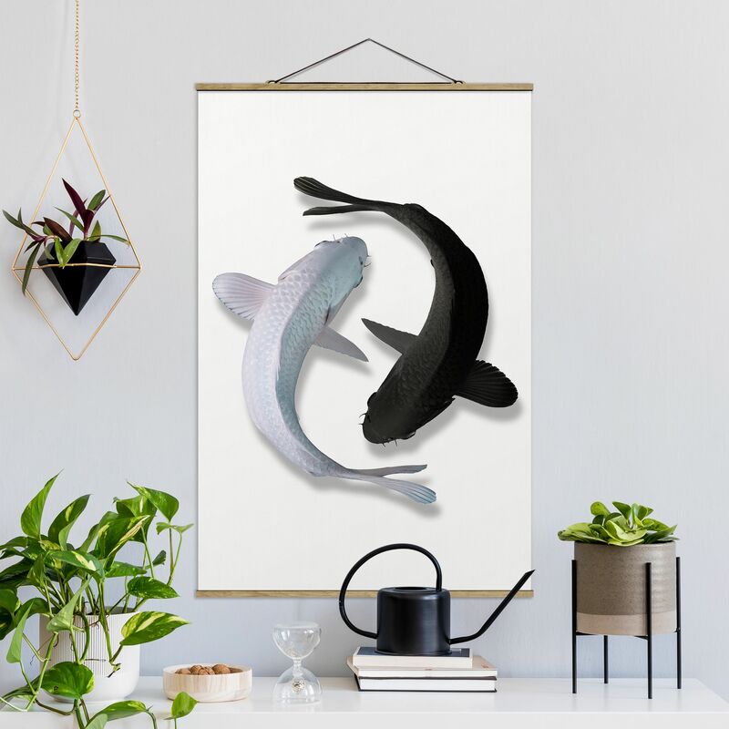 

Imagen de tela - Fish Ying Yang - Alto 3:2 Dimensión LxA: 150cm x 100cm