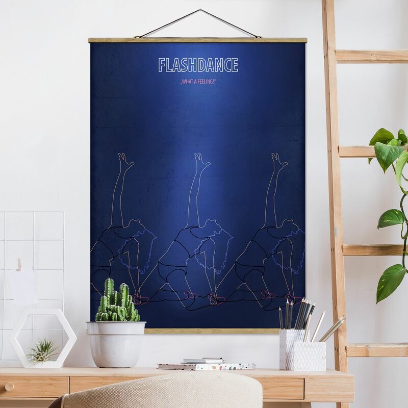 

Imagen de tela - Film Poster Flashdance - Alto 4:3 Dimensión LxA: 66.4cm x 50cm