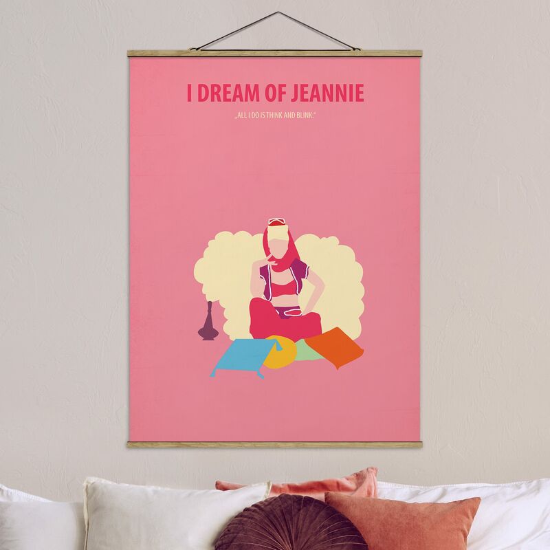 

Imagen de tela - Film Poster I Dream Of Jeannie - Alto 4:3 Dimensión LxA: 66.4cm x 50cm