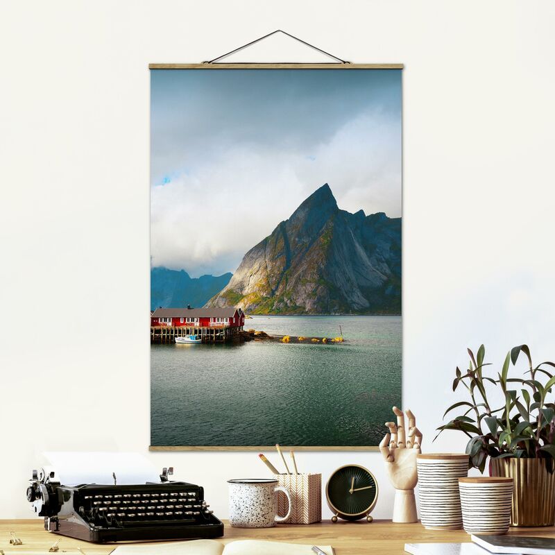 

Imagen de tela - Fisherman's House In Sweden - Alto 3:2 Dimensión LxA: 120cm x 80cm