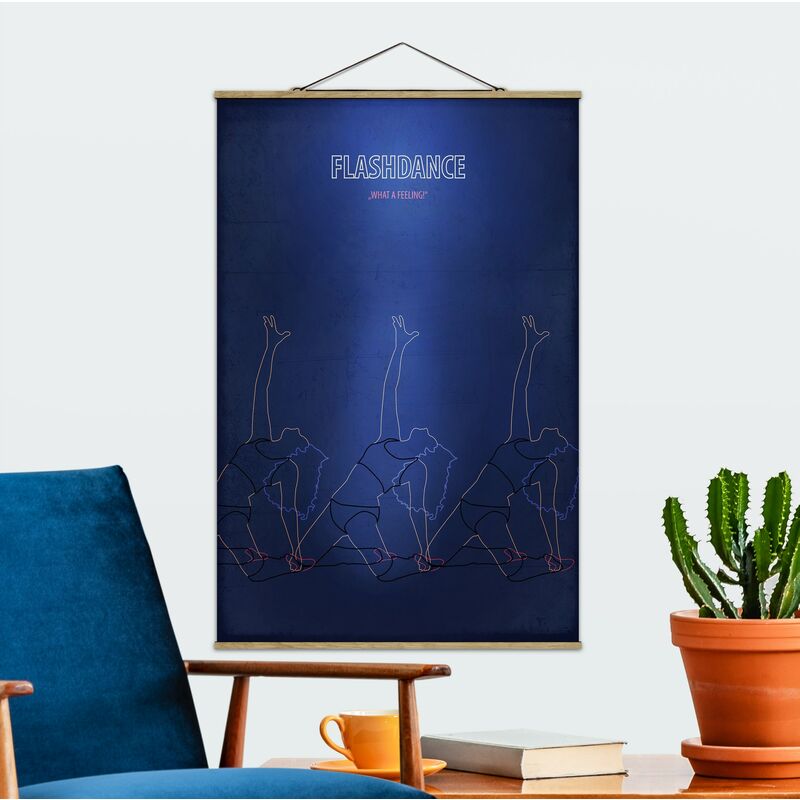 

Imagen de tela - Film Poster Flashdance - Alto 3:2 Dimensión LxA: 75cm x 50cm
