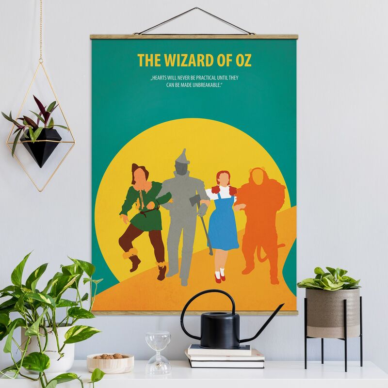 

Imagen de tela - Film Poster The Wizard Of Oz - Alto 4:3 Dimensión LxA: 106.5cm x 80cm
