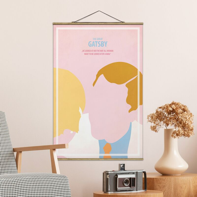 

Imagen de tela - Film Poster The Great Gatsby - Alto 3:2 Dimensión LxA: 150cm x 100cm