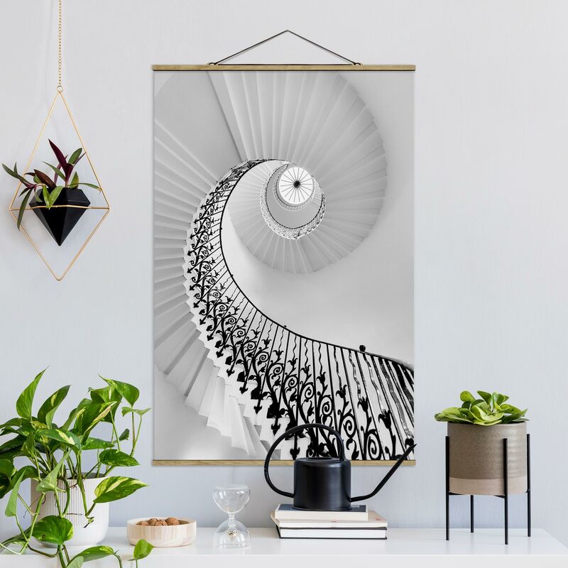 

Imagen de tela - Floral Stairwell To The Light - Alto 3:2 Dimensión LxA: 120cm x 80cm
