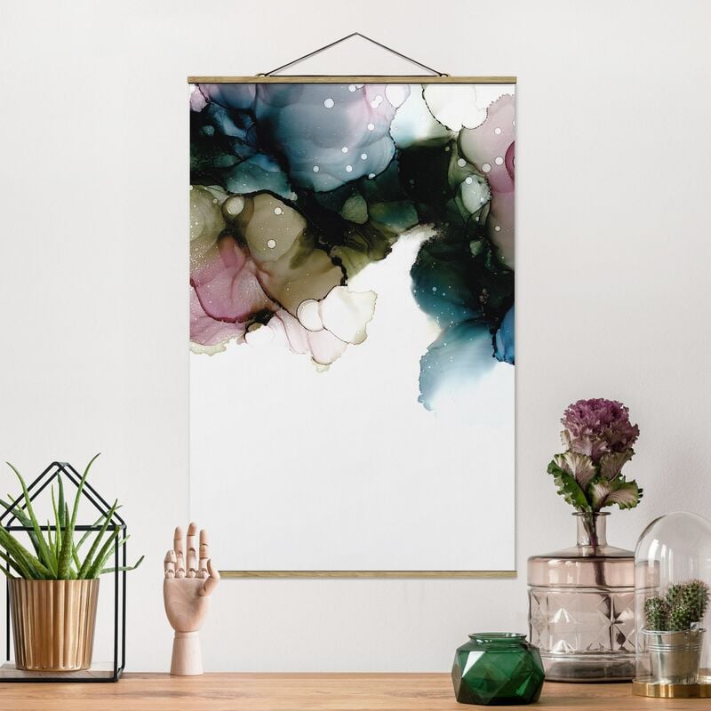 

Imagen de tela - Floral Arches With Gold - Alto 3:2 Dimensión LxA: 150cm x 100cm