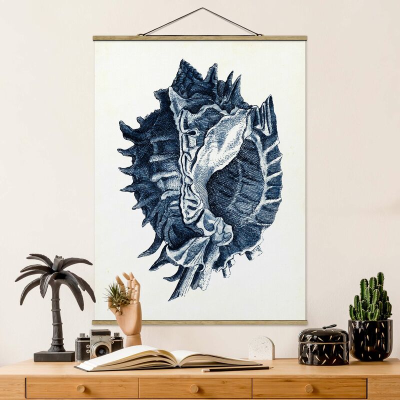 

Imagen de tela - Flotsam In Navy I - Alto 4:3 Dimensión LxA: 106.5cm x 80cm