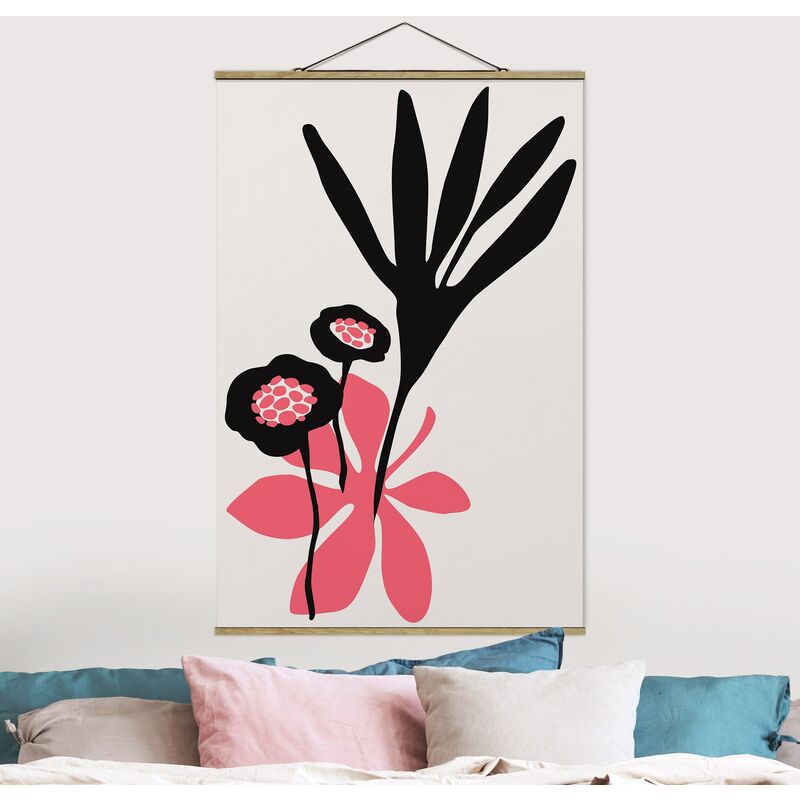 

Imagen de tela - Flower Greeting In Pink - Alto 3:2 Dimensión LxA: 75cm x 50cm