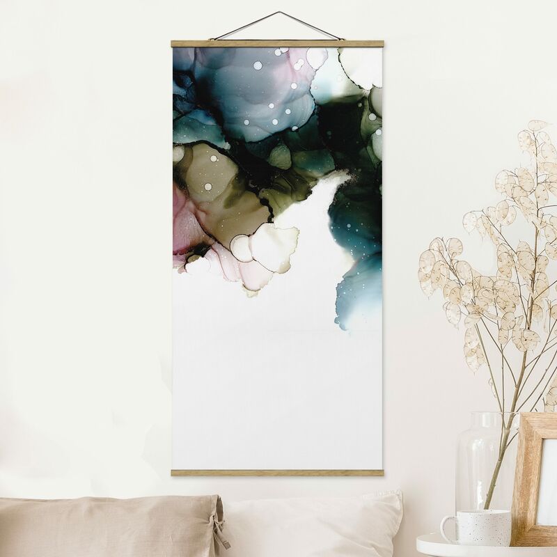 

Imagen de tela - Floral Arches With Gold - Alto 2:1 Dimensión LxA: 70cm x 35cm