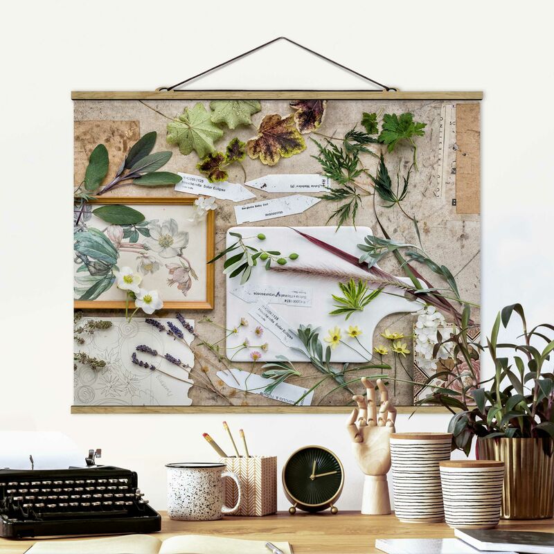 

Imagen de tela - Flowers And Garden Herbs Vintage - Apaisado 3:4 Dimensión LxA: 37.5cm x 50cm