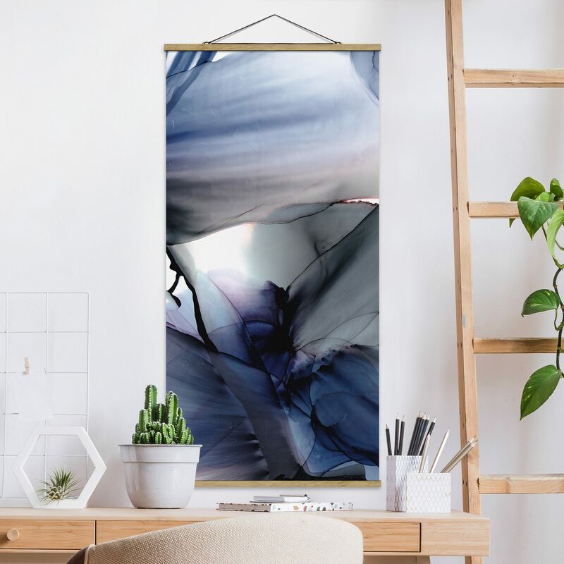 

Imagen de tela - Fluid Purple - Alto 2:1 Dimensión LxA: 100cm x 50cm