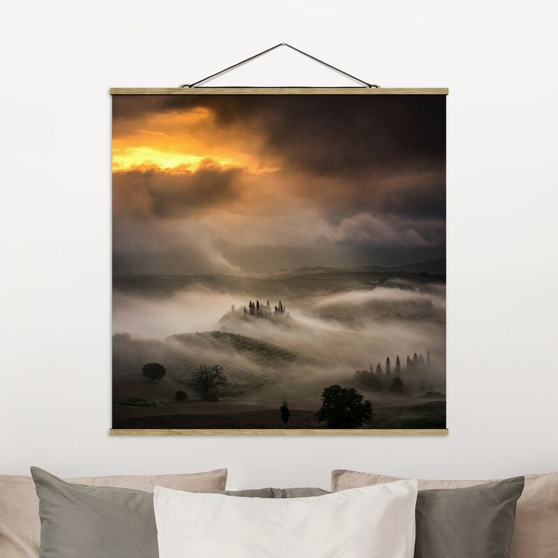 

Imagen de tela - Fog Waves - Cuadrado 1:1 Dimensión LxA: 35cm x 35cm