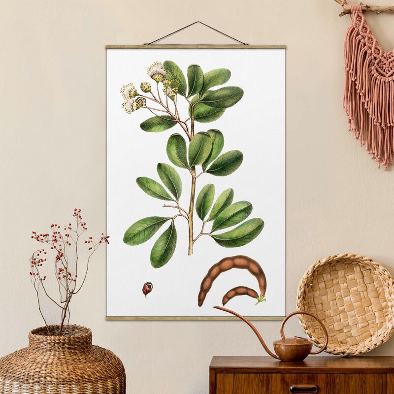 

Imagen de tela - Foliage With Flowers III - Alto 3:2 Dimensión LxA: 75cm x 50cm