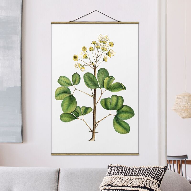 

Imagen de tela - Foliage With Flowers IV - Alto 3:2 Dimensión LxA: 75cm x 50cm