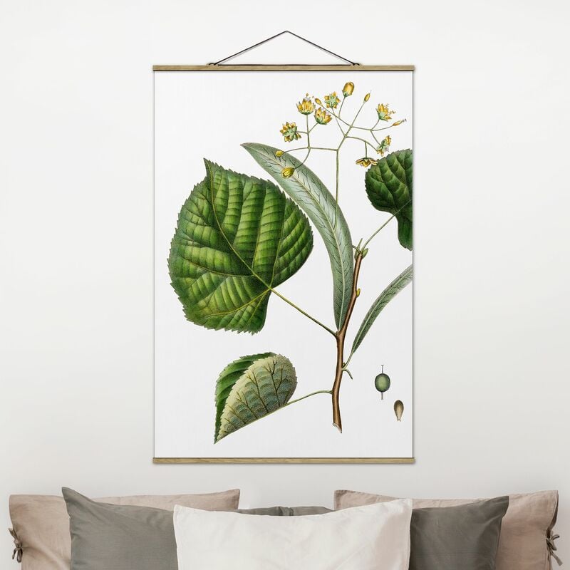 

Imagen de tela - Foliage With Flowers I - Alto 3:2 Dimensión LxA: 75cm x 50cm