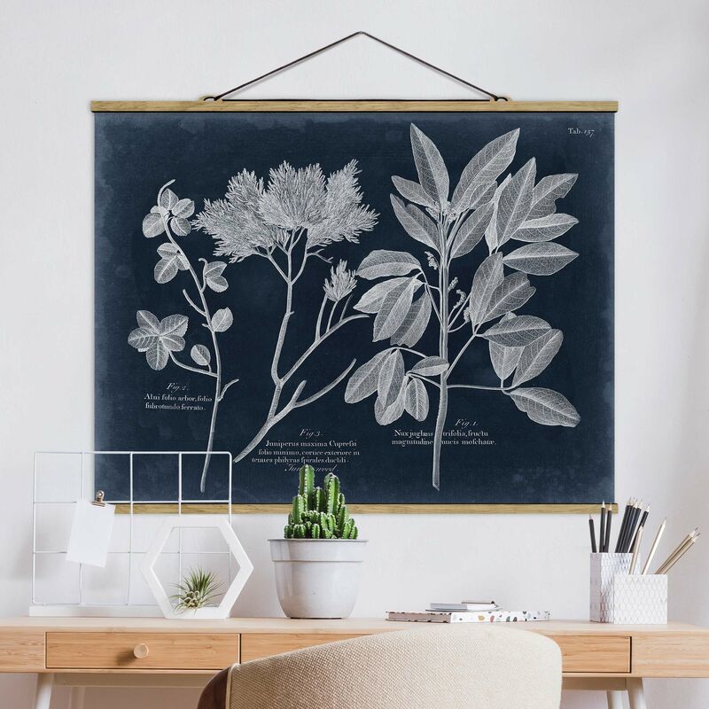 

Imagen de tela - Foliage Dark Blue - Juniper - Apaisado 3:4 Dimensión LxA: 37.5cm x 50cm