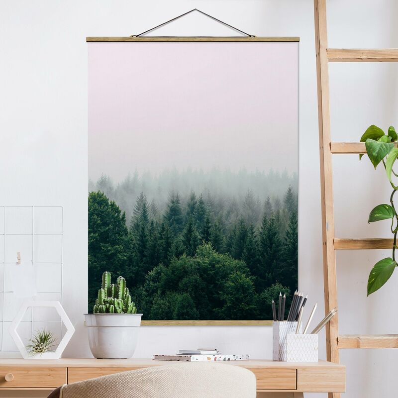 

Imagen de tela - Foggy Forest Twilight - Alto 4:3 Dimensión LxA: 46.5cm x 35cm