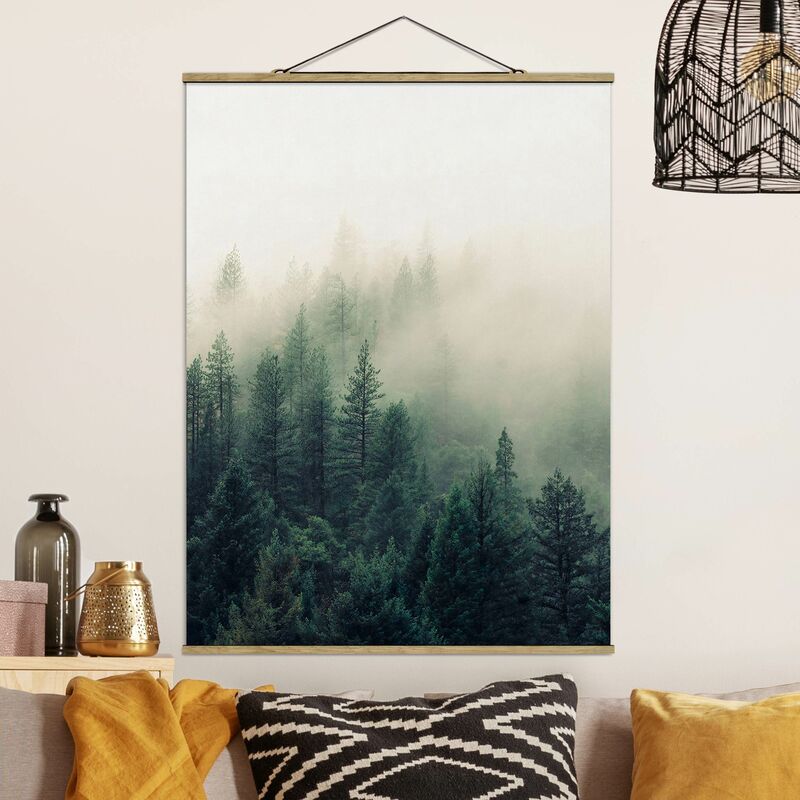 

Imagen de tela - Foggy Forest Awakening - Alto 4:3 Dimensión LxA: 106.5cm x 80cm