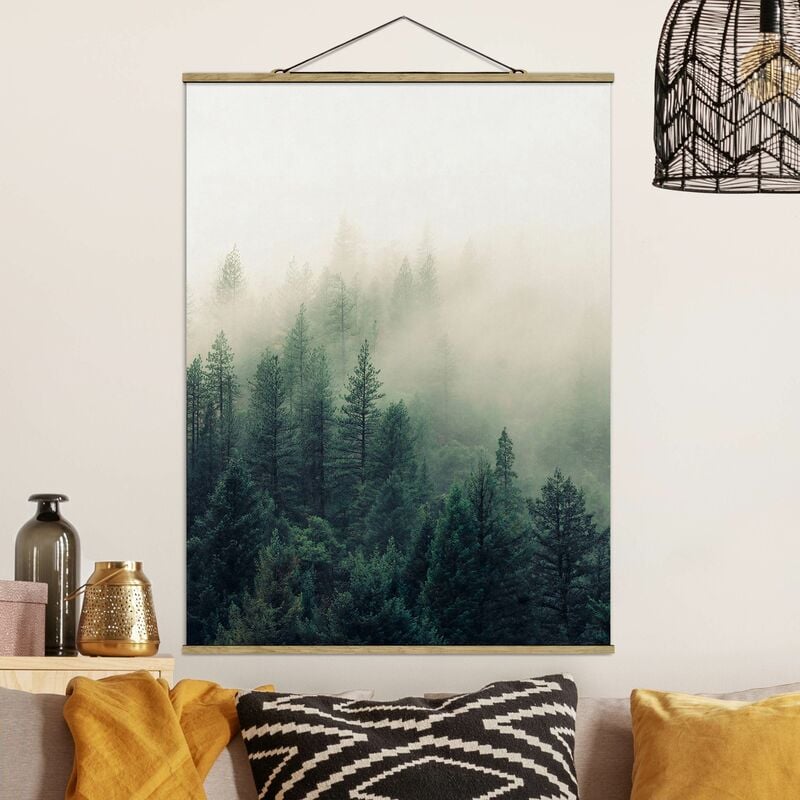 

Imagen de tela - Foggy Forest Awakening - Alto 4:3 Dimensión LxA: 133.5cm x 100cm