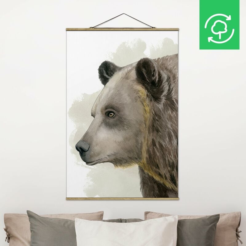 

Imagen de tela - Forest Friends - Bear - Alto 3:2 Dimensión LxA: 120cm x 80cm