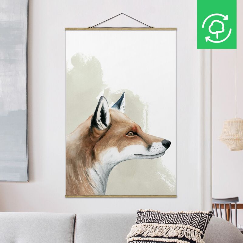 

Imagen de tela - Forest Friends - Fox - Alto 3:2 Dimensión LxA: 120cm x 80cm
