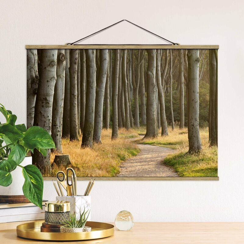 

Imagen de tela - Forest Road In Northern Germany - Apaisado 2:3 Dimensión LxA: 53.5cm x 80cm