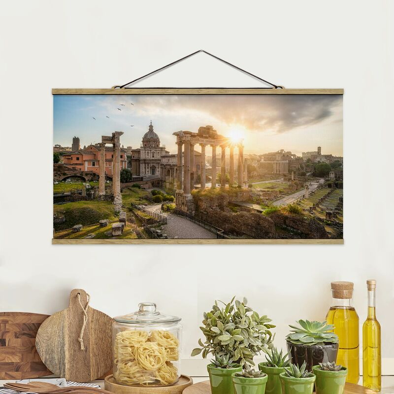 

Imagen de tela - Forum Romanum At Sunrise - Apaisado 1:2 Dimensión LxA: 40cm x 80cm