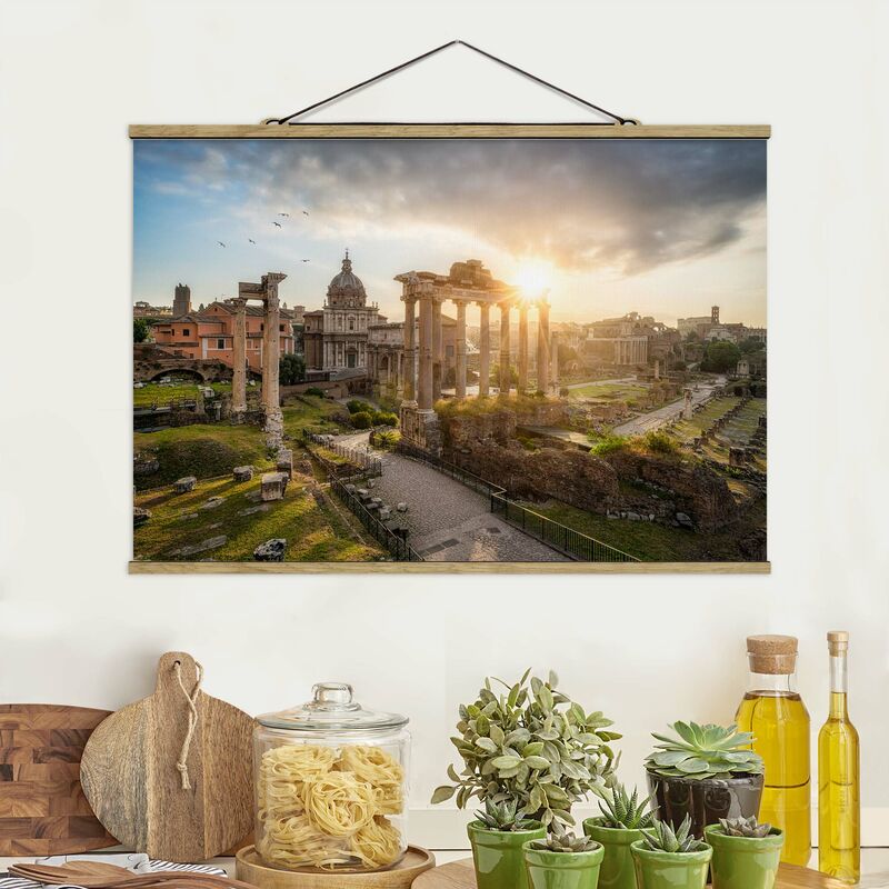 

Imagen de tela - Forum Romanum At Sunrise - Apaisado 2:3 Dimensión LxA: 53.5cm x 80cm