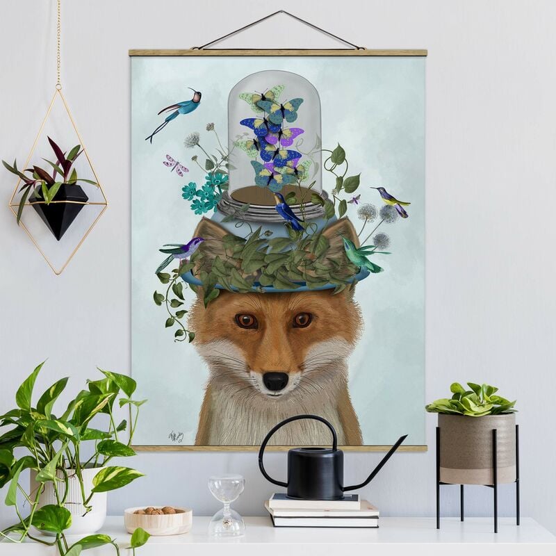 

Imagen de tela - FoxWith Butterfly Shut - Alto 4:3 Dimensión LxA: 106.5cm x 80cm