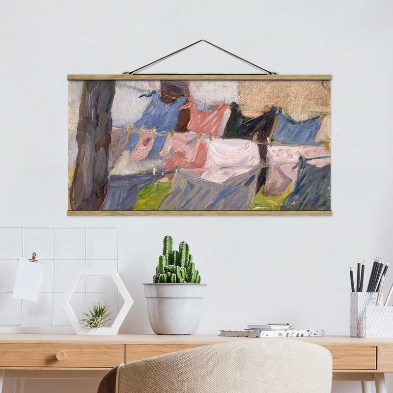 

Imagen de tela - Franz Marc - Fluttering Laundering - Apaisado 1:2 Dimensión LxA: 50cm x 100cm