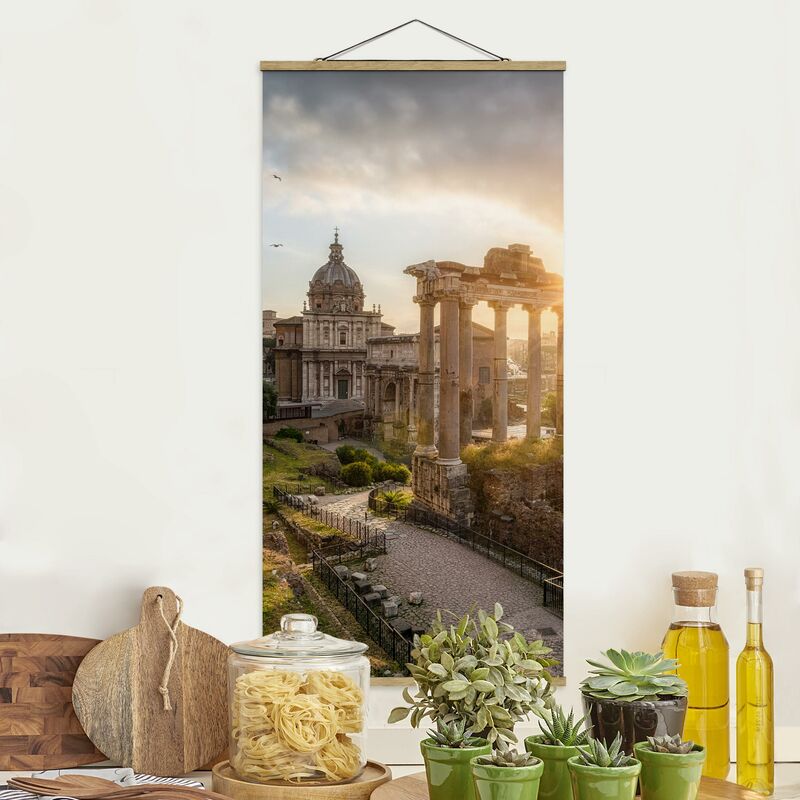 

Imagen de tela - Forum Romanum At Sunrise - Alto 2:1 Dimensión LxA: 70cm x 35cm