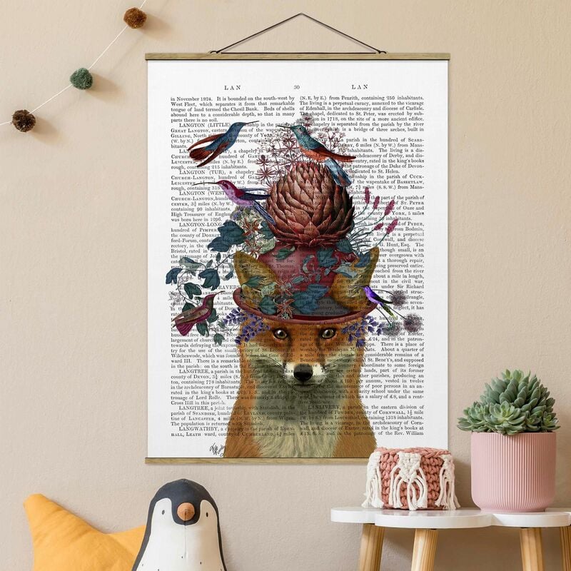 

Imagen de tela - Fowler - Fox With Artichoke - Alto 4:3 Dimensión LxA: 133.5cm x 100cm