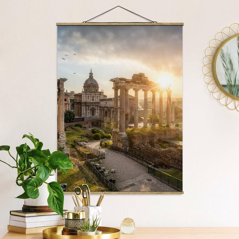 

Imagen de tela - Forum Romanum At Sunrise - Alto 4:3 Dimensión LxA: 46.5cm x 35cm